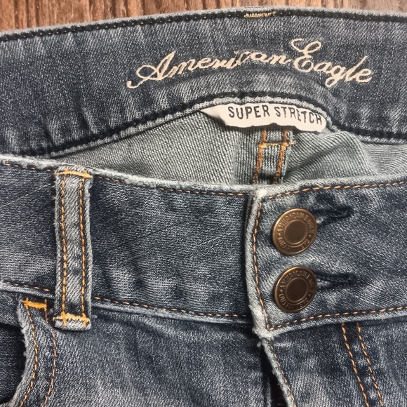 Elegant Blue Boot Cut Women's Jeans - Picture 6 of 8